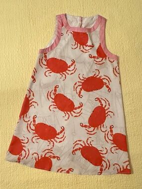 Crab Print Swing Dress